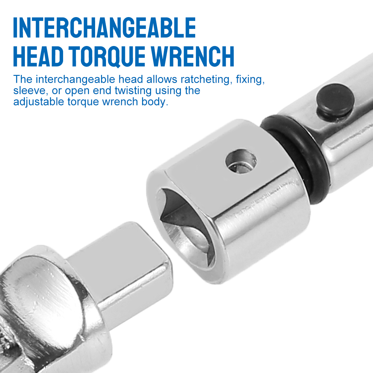 Chave de torque digital ajustá - Interchangeable Head Torque Wrench Open avaliação e preço
