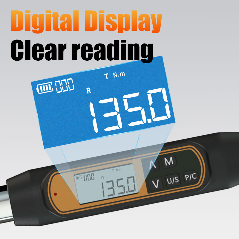Chave de torque digital para c - Digital Torque Wrench 1/2 Inch 200Nm avaliação e preço
