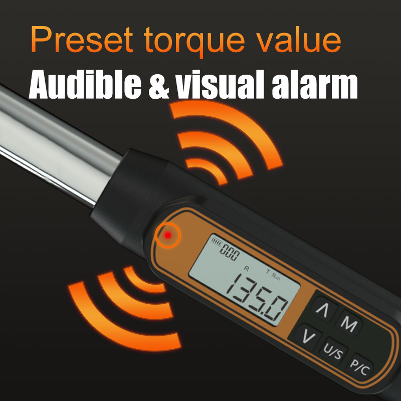 Chave de torque digital para c - Digital Torque Wrench 1/2 Inch 200Nm avaliação e preço