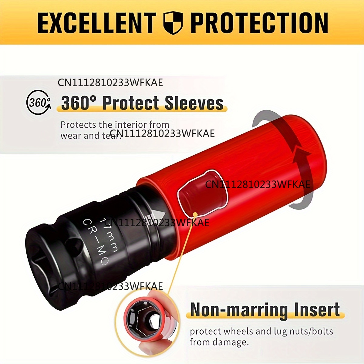 Soquete de Impacto Protetor de - Impact Socket Thin Wall Deep Metric Set avaliação e preço