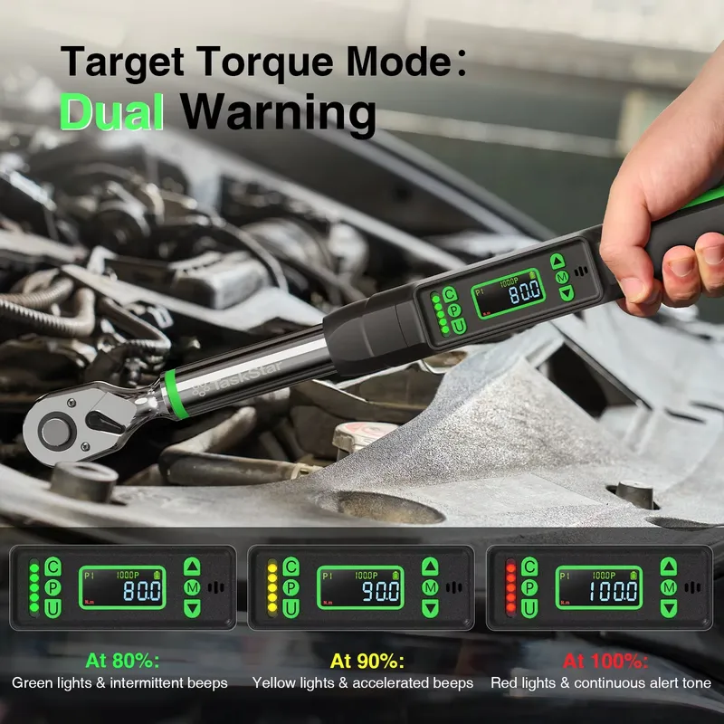 Chave de Torque Digital TaskSt - Electronic Torque Adapter 3/8 1/2 Digital avaliação e preço