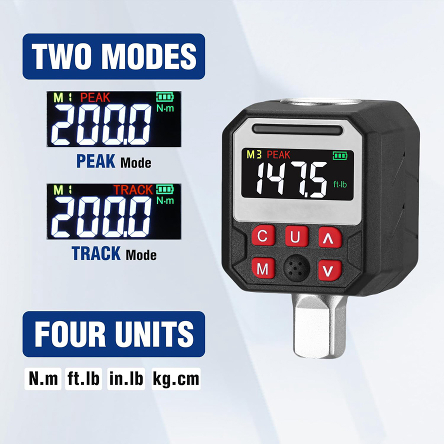Adaptador de Torque Digital co - Electronic Torque Adapter 3/8 1/2 Digital avaliação e preço