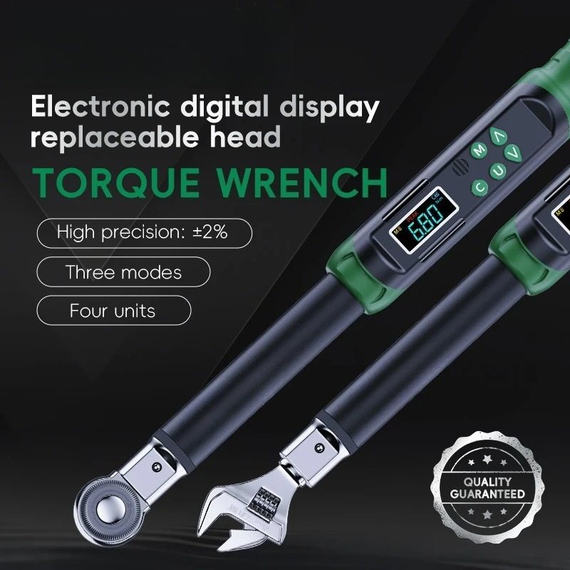 Chave de Torque Digital com Ca - Interchangeable Head Torque Wrench Open avaliação e preço