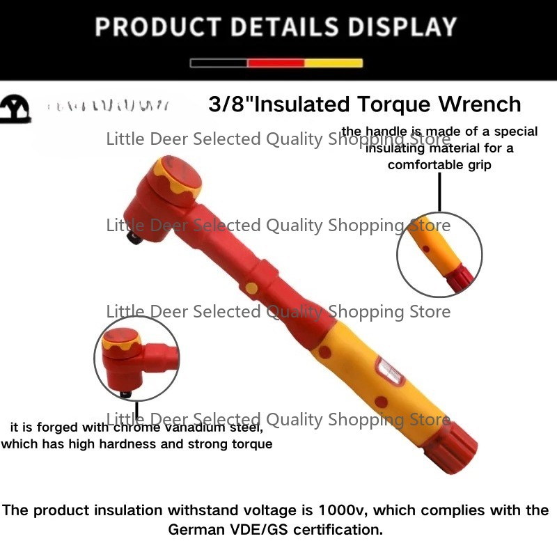Chave de Torque Isolada WEDO c - Insulated Torque Wrench 1000V Vde Electric avaliação e preço