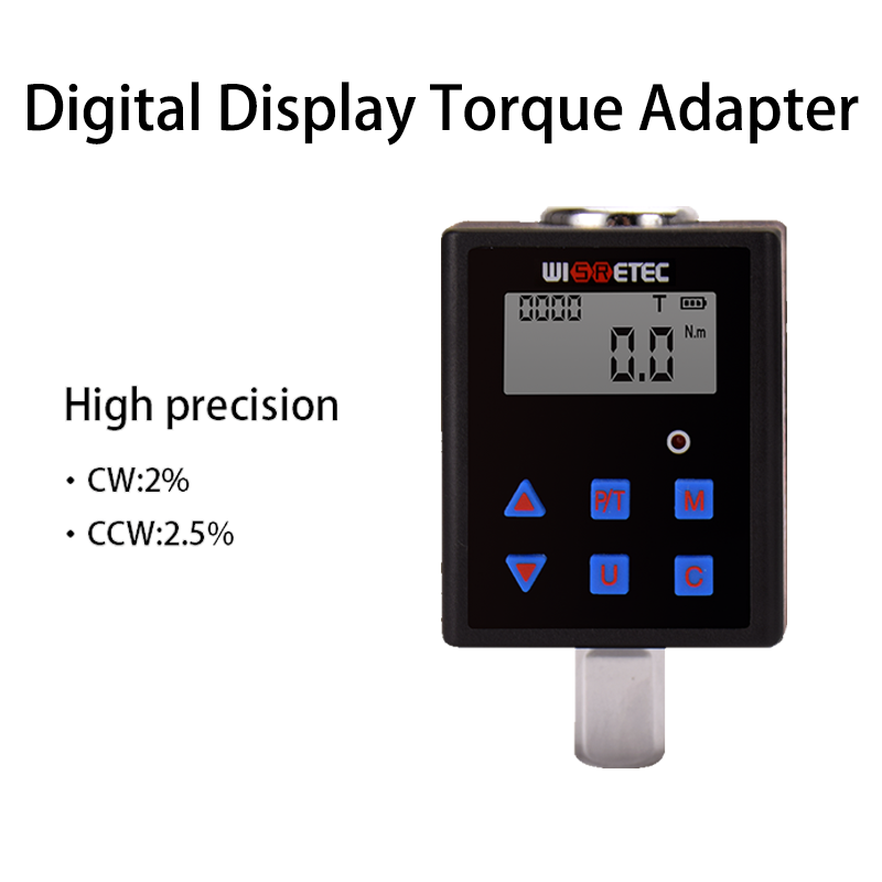 Wiseretuec chave de torque dig - Electronic Torque Adapter 3/8 1/2 Digital avaliação e preço