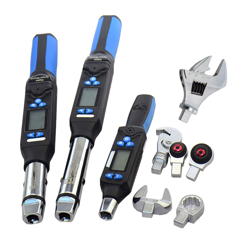 A chave de torque eletrônica a - Interchangeable Head Torque Wrench Open avaliação e preço