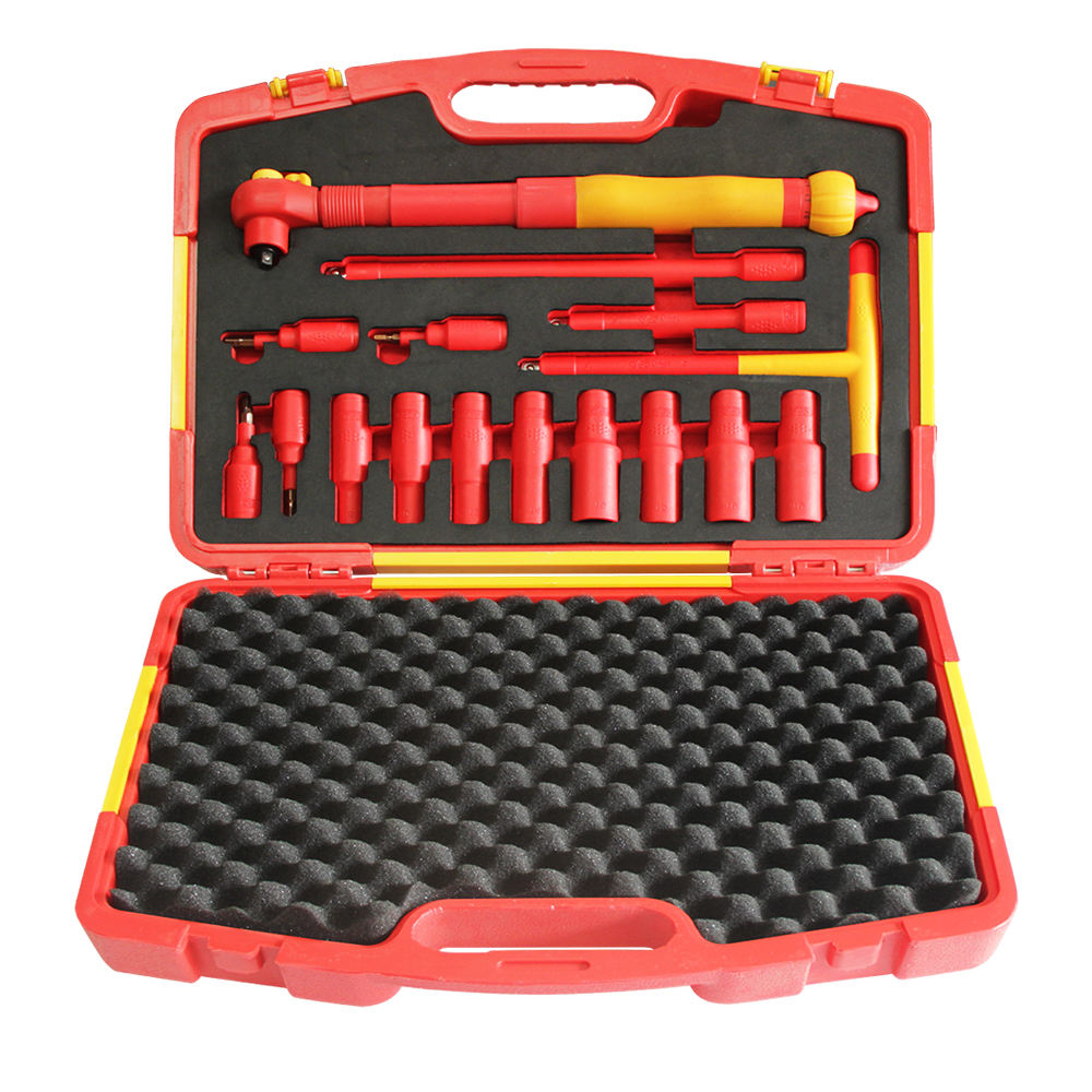 Conjunto de 16 Peças de Ferram - Insulated Torque Wrench 1000V Vde Electric avaliação e preço