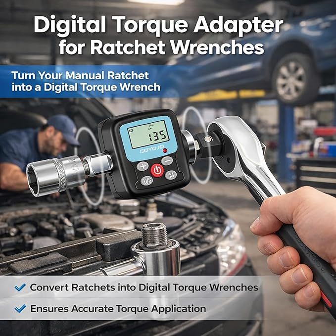 Adaptador de Chave de Torque D - Electronic Torque Adapter 3/8 1/2 Digital avaliação e preço